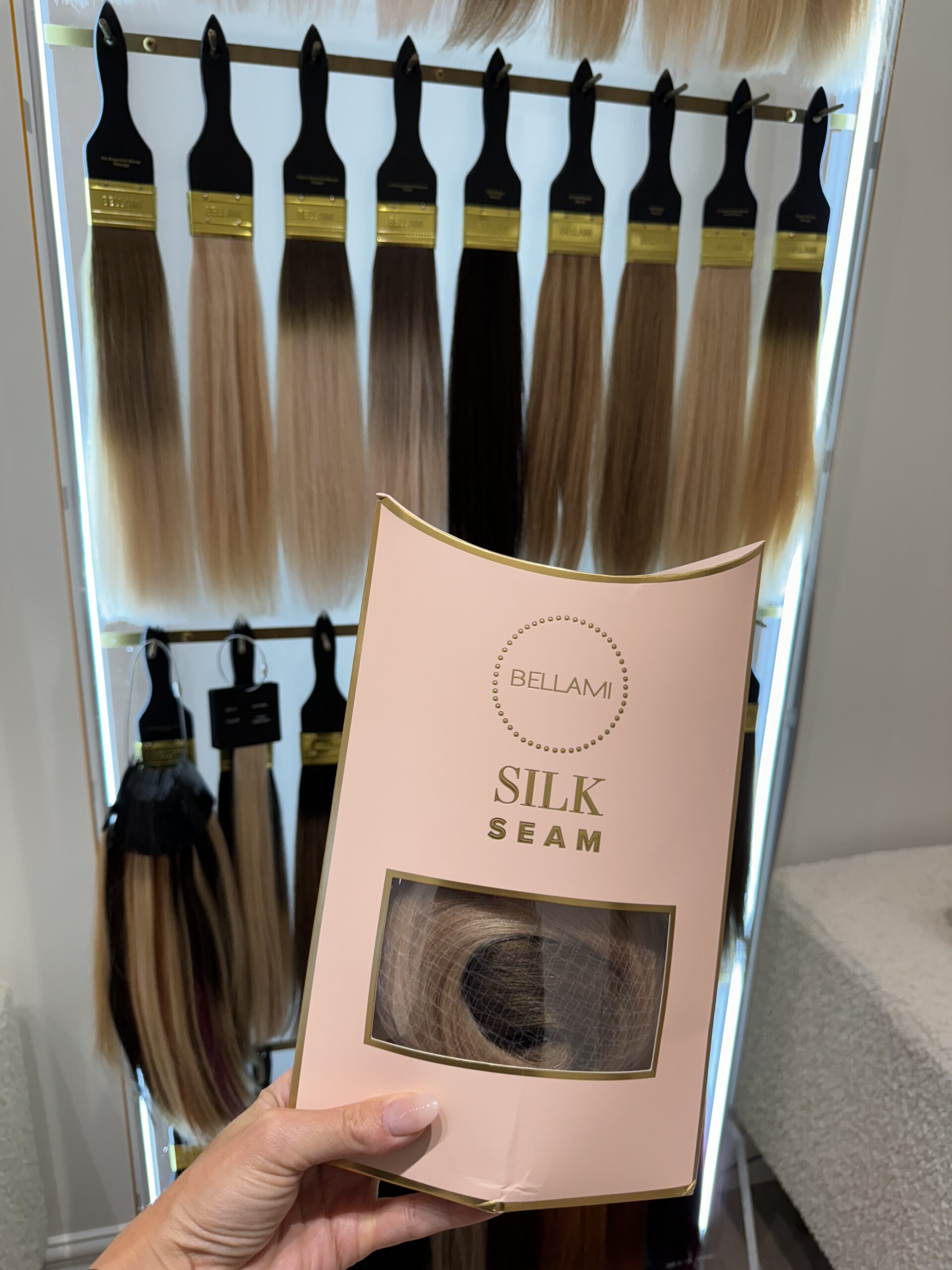 SILK SEAM CLIP-IN HAIR EXTENSIONS – Image 2
