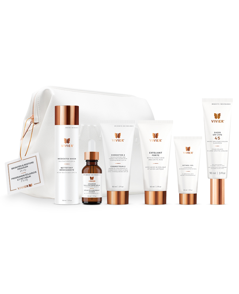 Programme éclaircir et rétablir (2 % HQ) -vivier